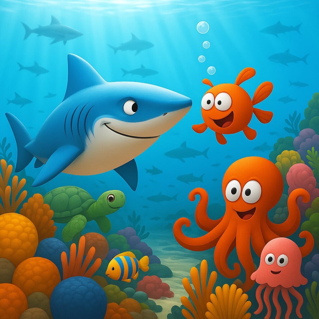 Funny sea rhyme for children