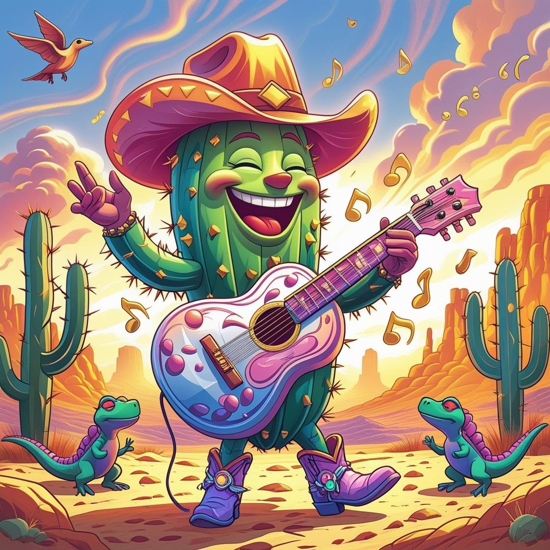 Singing Cactus character