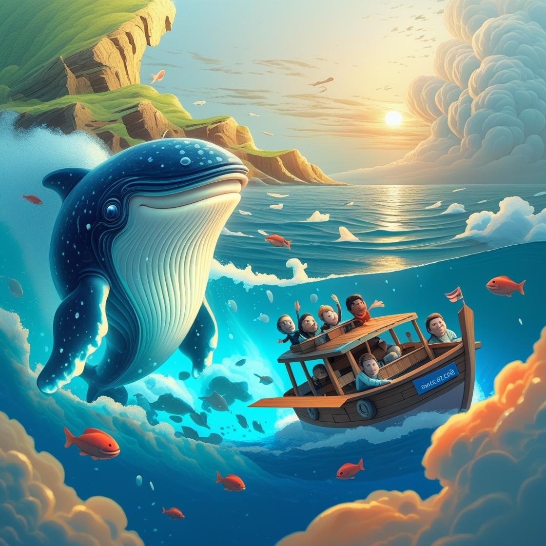 Short ocean rhyme for children