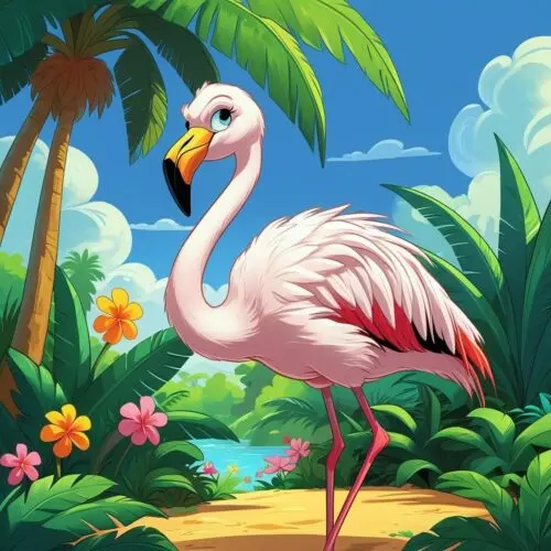 Funny flamingo poem