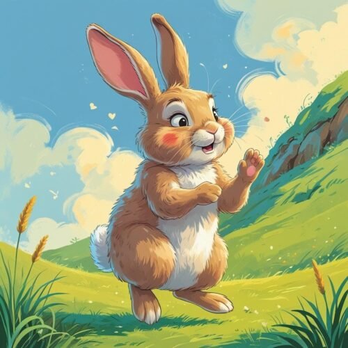 Children's rabbit poem