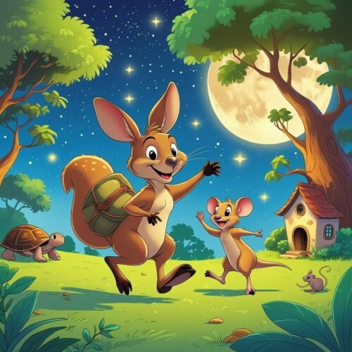 Funny kangaroo poem for kids