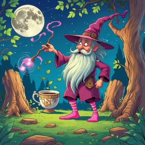 funny wizard poem for children